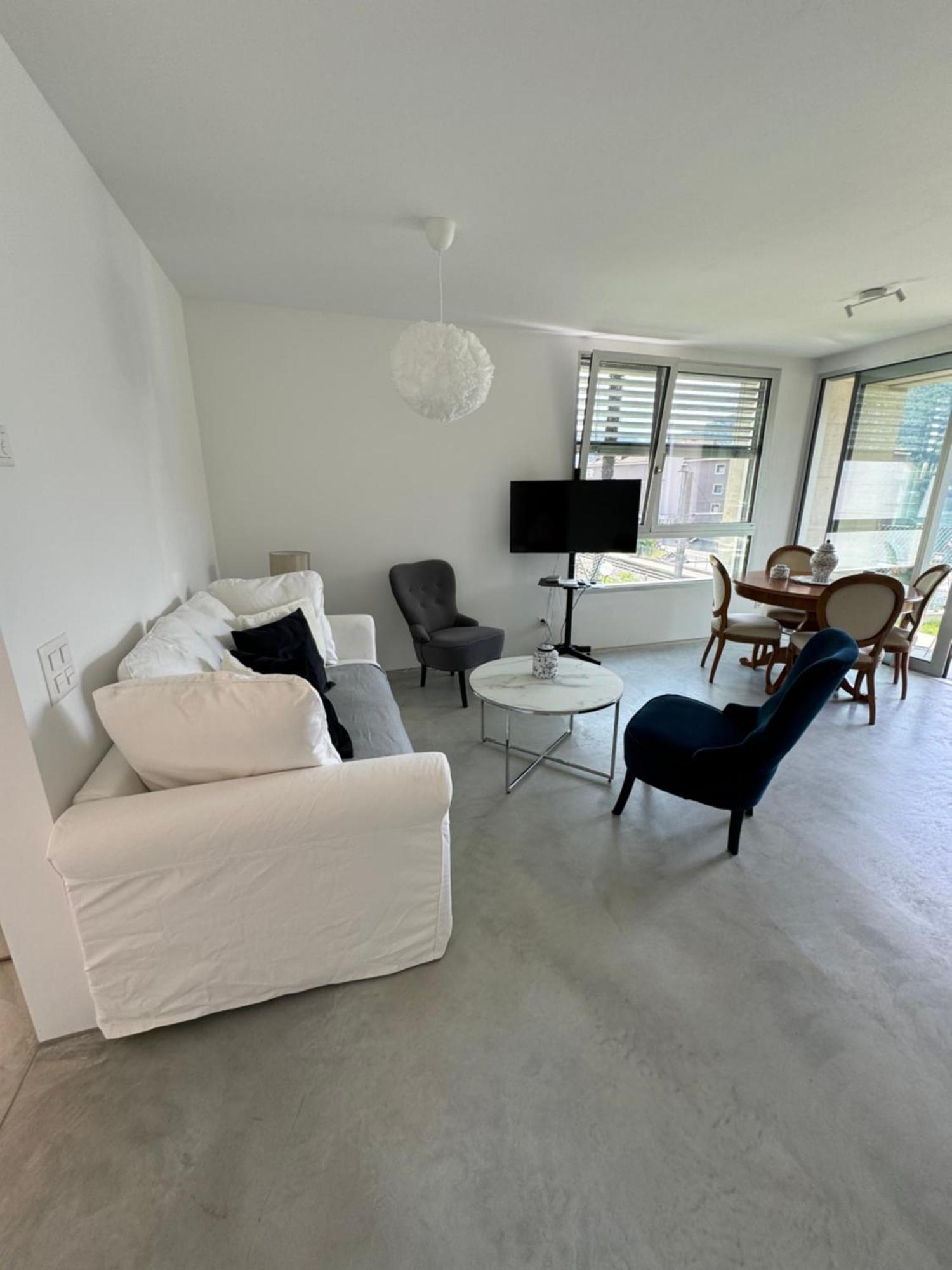 Neue Gartenwohnung Mit Sicht Auf Den Luganersee Ponte Tresa Exteriér fotografie